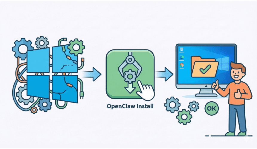 OpenClaw 小白安装 - 简单易用